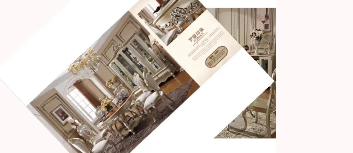 ☑2020 new design luxury Wood solid wood classic dining room sets ☑2020 new design luxury Wood solid wood classic dining room sets