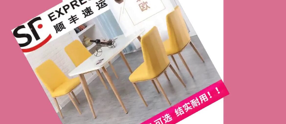 ✓Dining Chair Modern Simple Nail Backrest Chair Nordic Restaurant Chair