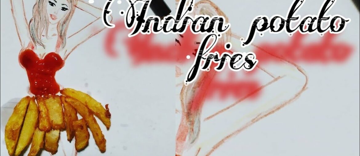 French fries recipe in Indian way|indian potato fries| evening snacks |easy to make 🥰🥰🥰😍