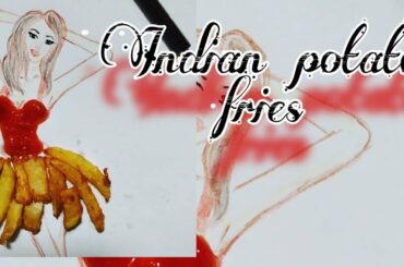 French fries recipe in Indian way|indian potato fries| evening snacks |easy to make 🥰🥰🥰😍
