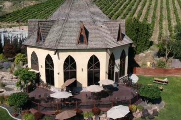 Wine tasting at Ste. Chapelle Winery, Idaho