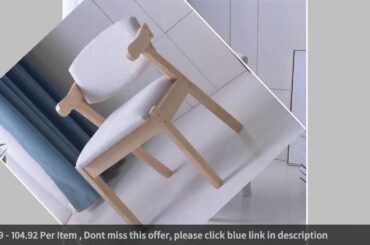 ☑Solid Wood Chair Dining Table And Chair Combination Modern Minimalist