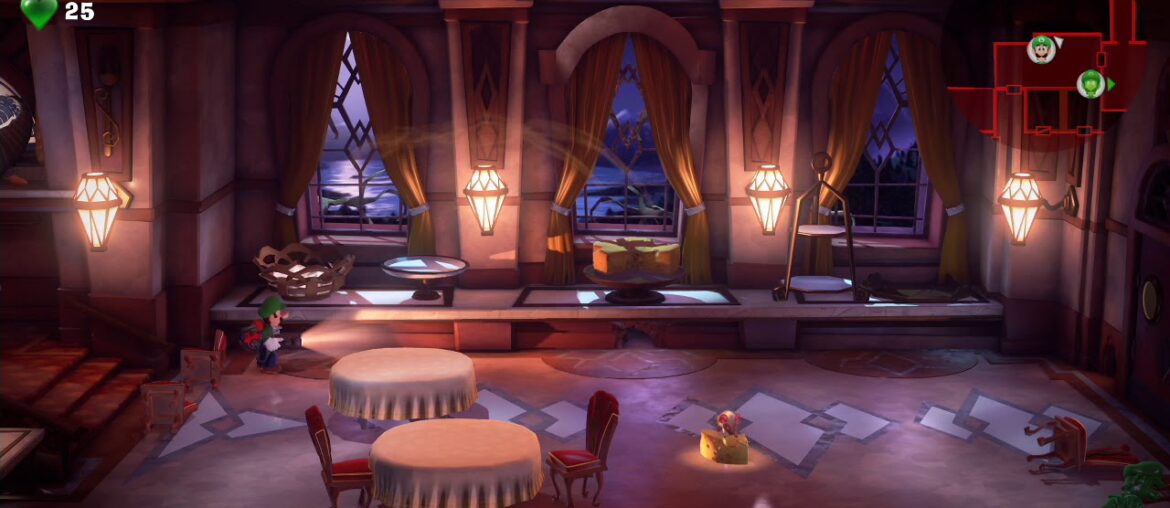 Luigi's Mansion 3 - How To Catch The Rat In The Dining Room (Quicktips)