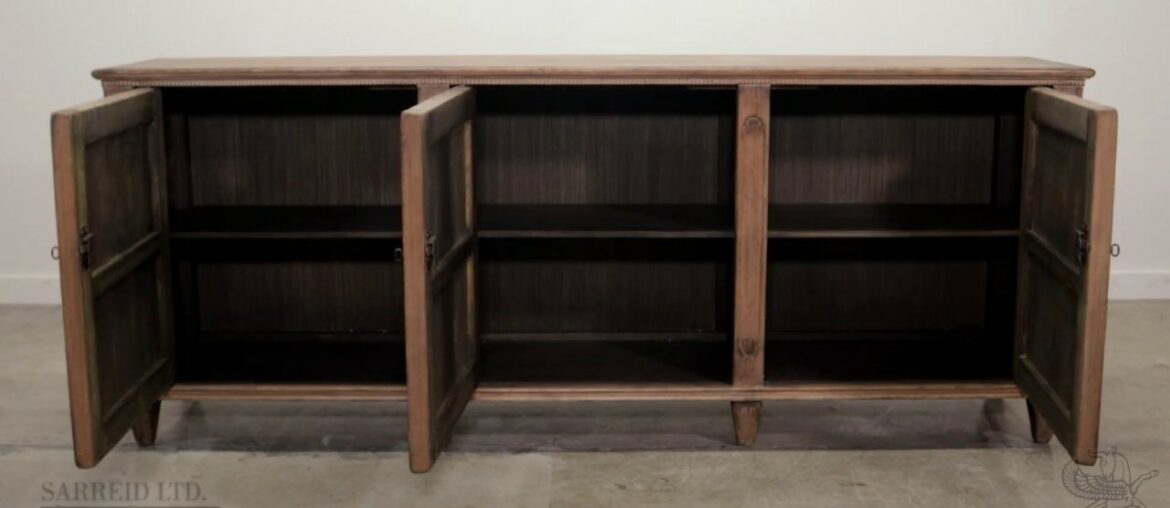 52756 - French Country Sideboard, Old Pine Stain