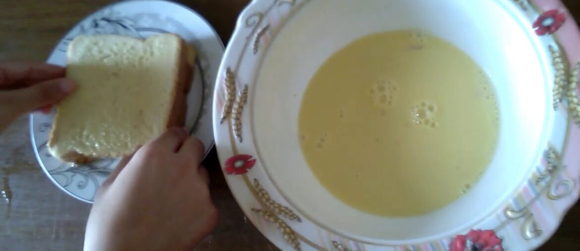 French toast recipe (breakfast) Mirza aiman YouTube channel