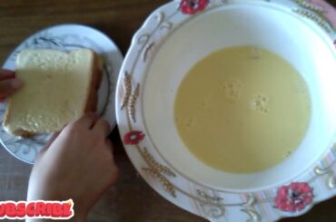French toast recipe (breakfast) Mirza aiman YouTube channel