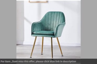 ✓Chair Nordic Light Luxury Dining Chair Home Velvet Stool Net Red Negot