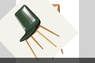 ☑Nordic light luxury dining chair simple home iron leisure stool ins ne