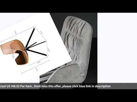 ☑Nordic Light Luxury Leather Chair Backrest Dining Chair Household Dini ☑Nordic Light Luxury Leather Chair Backrest Dining Chair Household Dini
