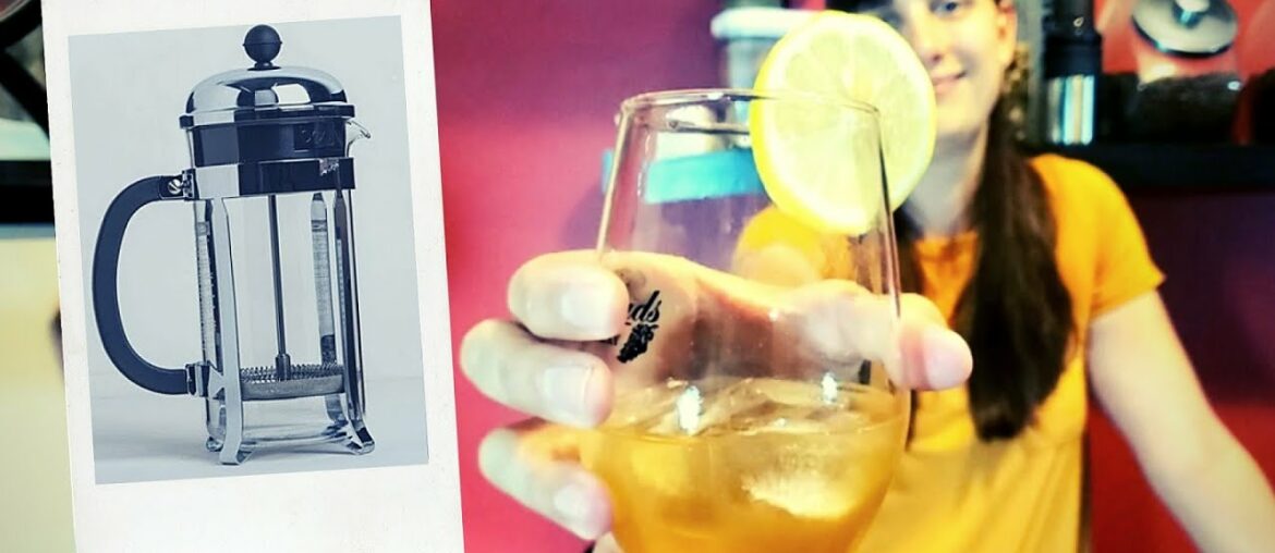 FRENCH PRESS COCKTAIL - Chai Old Fashioned Recipe [Mixology 101]