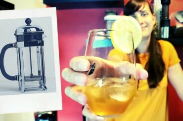 FRENCH PRESS COCKTAIL - Chai Old Fashioned Recipe [Mixology 101]