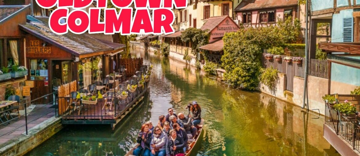LA PETITE VENISE, COLMAR FRANCE.( CANAL TOUR OF LITTLE VENICE IN COLMAR). LA PETITE VENISE, COLMAR FRANCE.( CANAL TOUR OF LITTLE VENICE IN COLMAR).