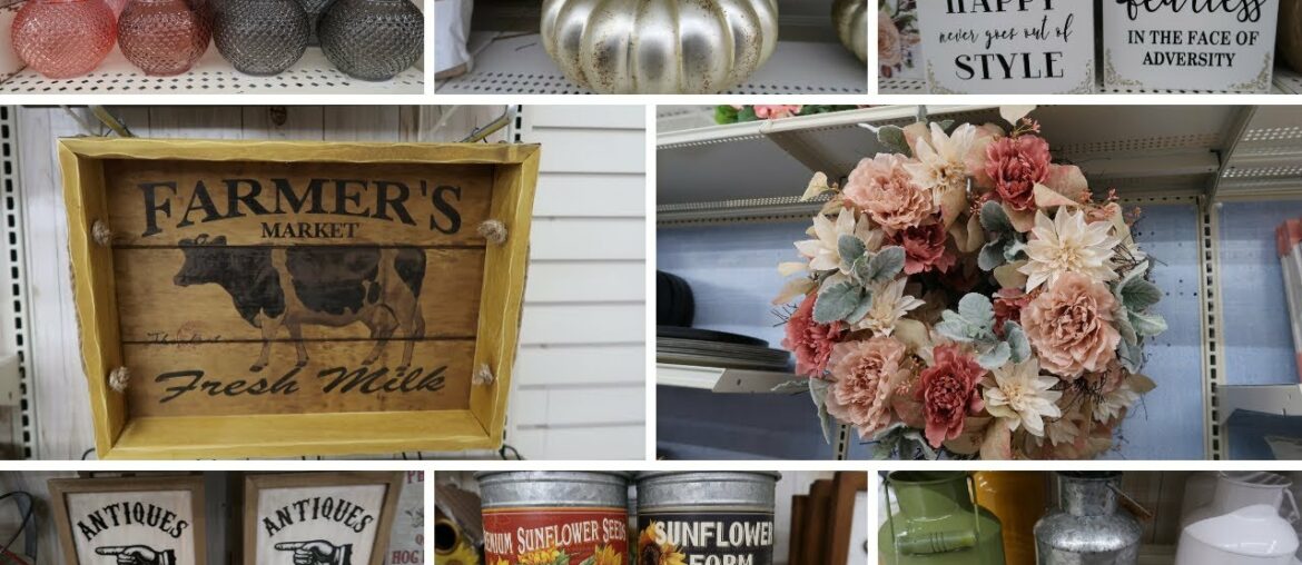 MICHAELS NEW FALL FARMHOUSE & FRENCH COUNTRY/SHABBY CHIC DECOR 2020 | Episode 1