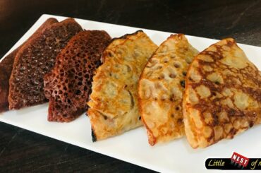 Basic French Crepes Recipe | Crepe Batter just in a minute | Rasy Crepes Recipe