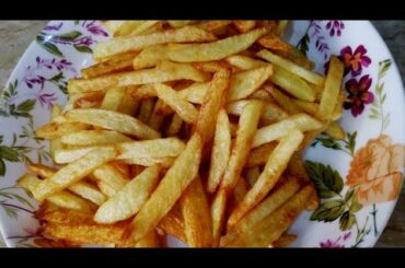 Crispy French Fries Recipe _ Homemade Crispy Fries Recipe _ Restaurant Style . Kunafa Chai
