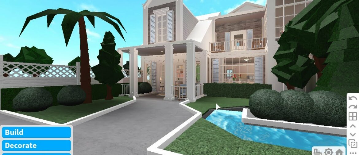 BLOXBURG French farmhouse 92K House build BLOXBURG French farmhouse 92K House build