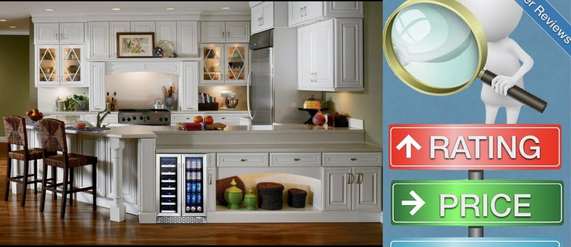 Phiestina Wine and Beverage Refrigerator | 24 Inch Built-In Dual Zone Wine Beer Cooler … Phiestina Wine and Beverage Refrigerator | 24 Inch Built-In Dual Zone Wine Beer Cooler ...