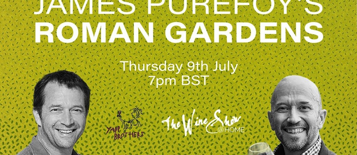 "Rome" and "El Candidato" star James Purefoy on The Wine Show @ HOME "Rome" and "El Candidato" star James Purefoy on The Wine Show @ HOME