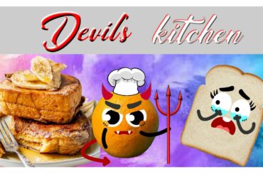 Easy Recipes CRISPY FRENCH TOAST - Gordan Ramsey Cutefoods Doodlemania Style