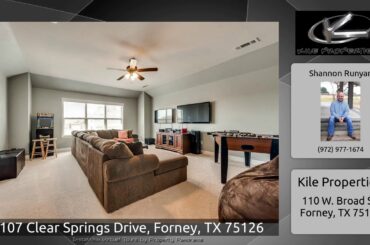 3107 Clear Springs Drive, Forney, TX 75126