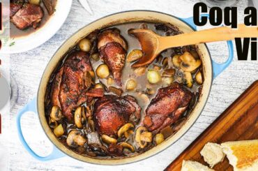 French Cuisine | CLASSIC COQ au VIN | How To Feed a Loon