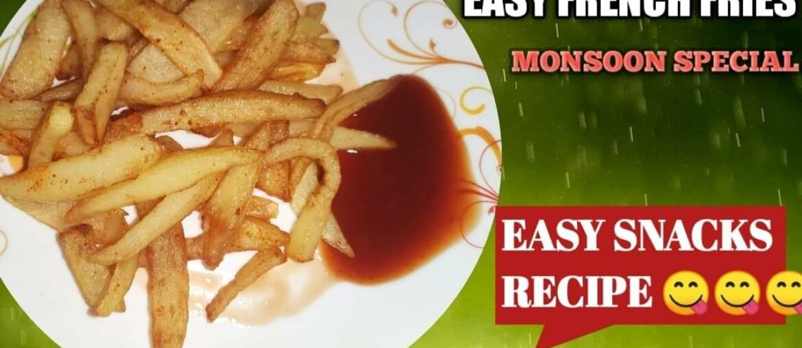 French fries recipe crunchy 😋 yummylicious mouthwatering