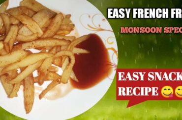 French fries recipe crunchy 😋 yummylicious mouthwatering