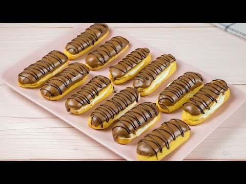 Easy French Cream Eclairs Recipe: creamy and delicious like never before! Easy French Cream Eclairs Recipe: creamy and delicious like never before!