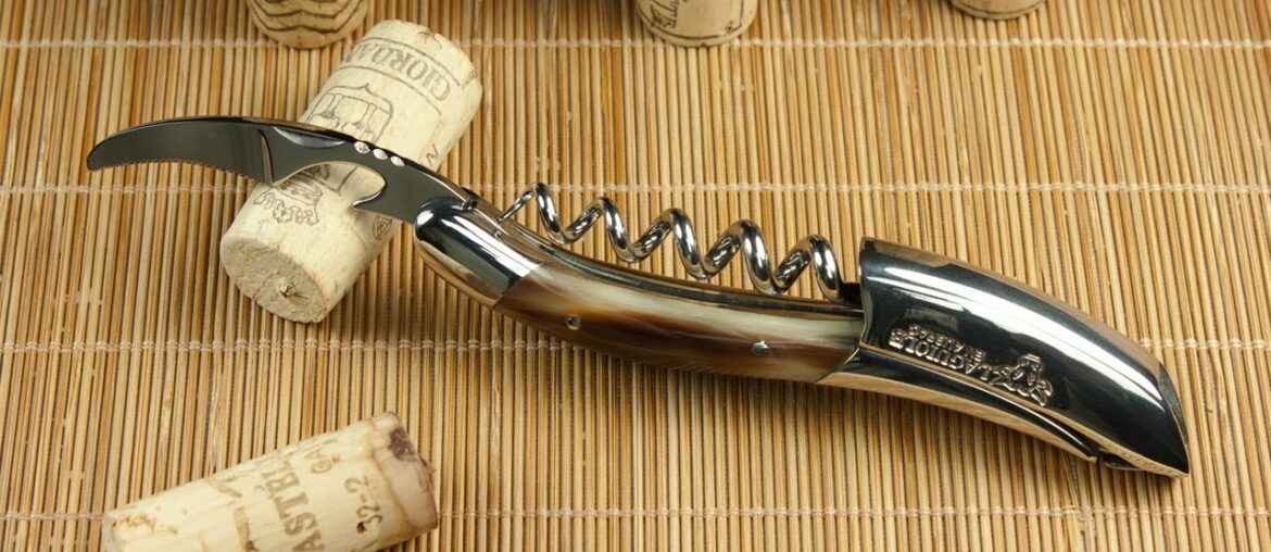Opening a Bottle of Wine with Style: Laguiole en Aubrac Sommelier Knife