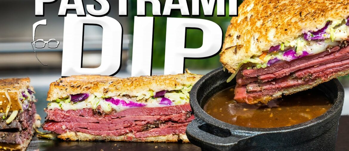PASTRAMI FRENCH DIP SANDWICH | SAM THE COOKING GUY 4K PASTRAMI FRENCH DIP SANDWICH | SAM THE COOKING GUY 4K