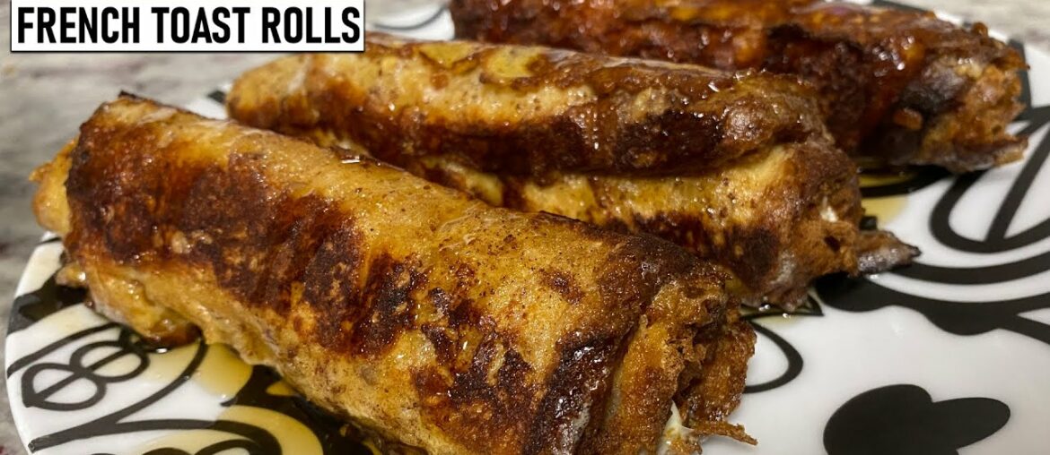 Cream Cheese Stuffed French Toast Rolls | Easy Family Recipe