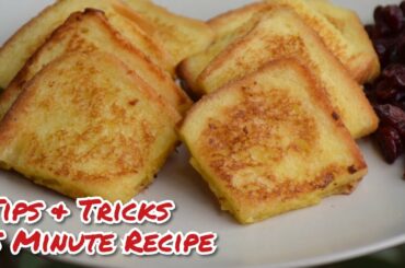 How to Make French Toast | Classic Quick and Easy French Toast Recipe in Urdu/ Hindi |