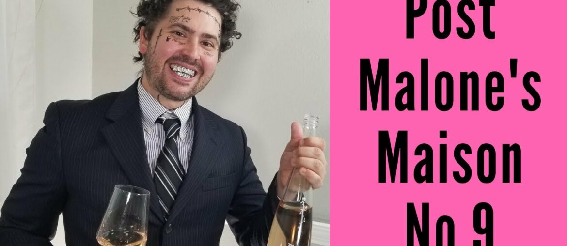 Post Malone's Maison No  9 Rosé Wine Review