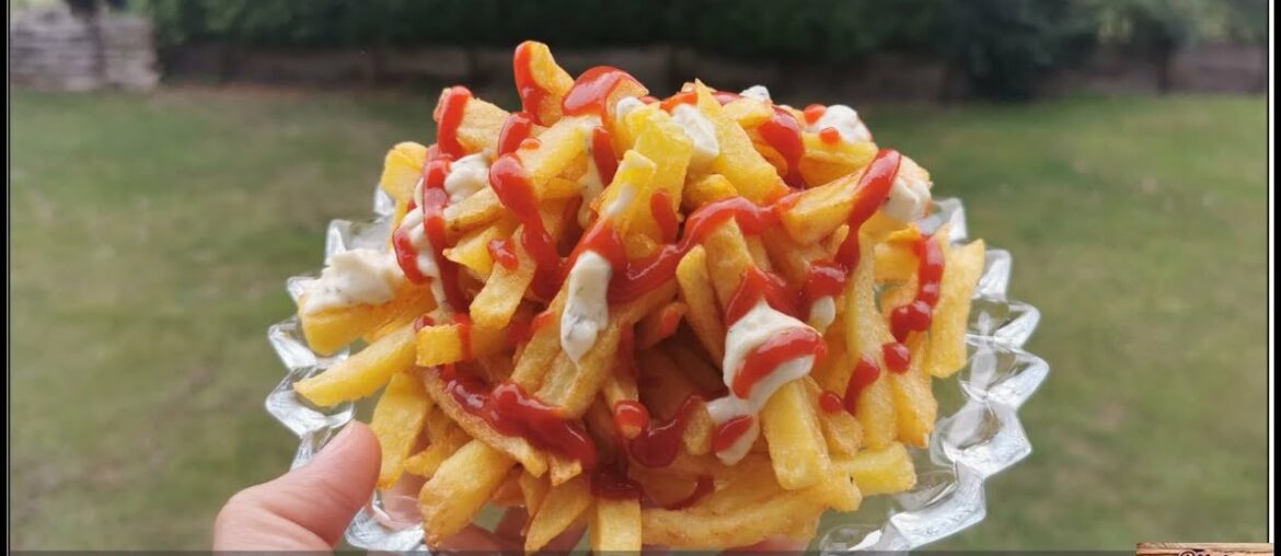 Homemade French Fries /Only 2 ingredients Recipe /Quick and easy /How to make french fries at home?