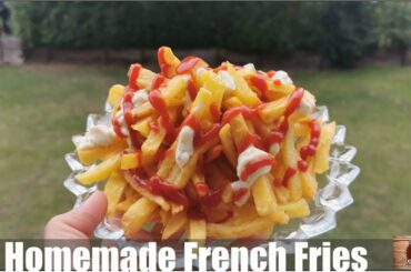 Homemade French Fries /Only 2 ingredients Recipe /Quick and easy /How to make french fries at home?