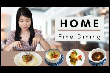 Fine Dining at HOME, Salmon Coulibiac ?! Chef COOK, I EAT 👄 Japanese French Cuisine Food Review 🇯🇵🇲🇫