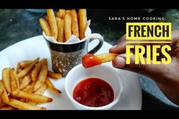 French fries Recipe in Tamil | Homemade Perfect French Fries Recipe | Sara's Home Cooking