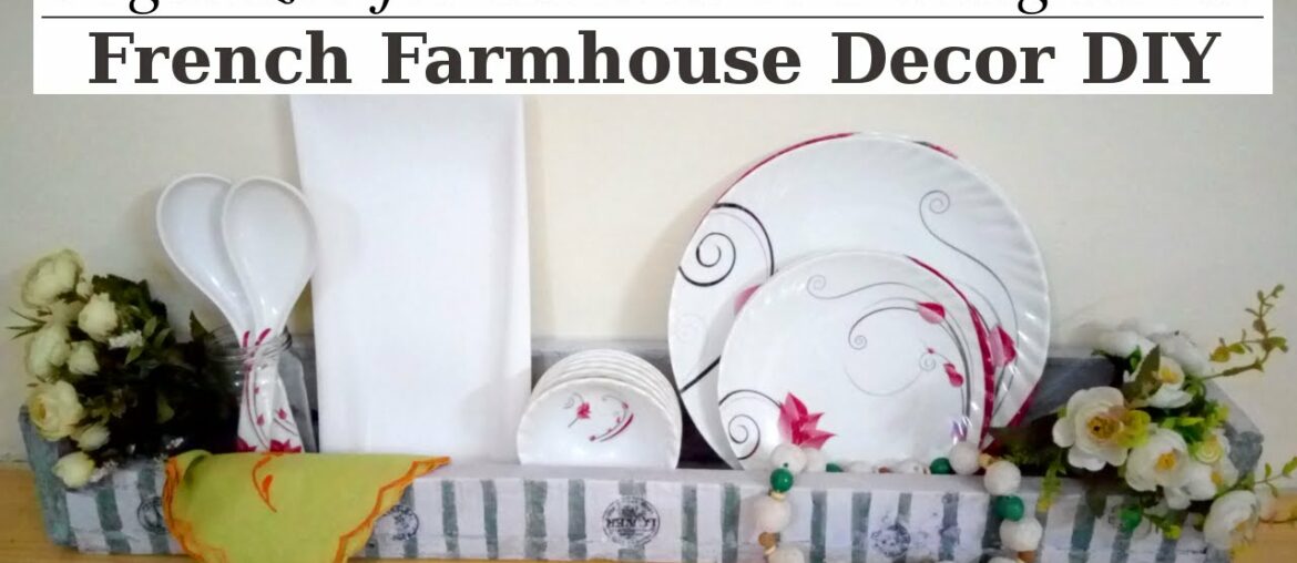French Farmhouse Organizer Decor DIY Collaboration Trash to Treasure Image Transfer to Wood #WithMe French Farmhouse Organizer Decor DIY Collaboration Trash to Treasure Image Transfer to Wood #WithMe