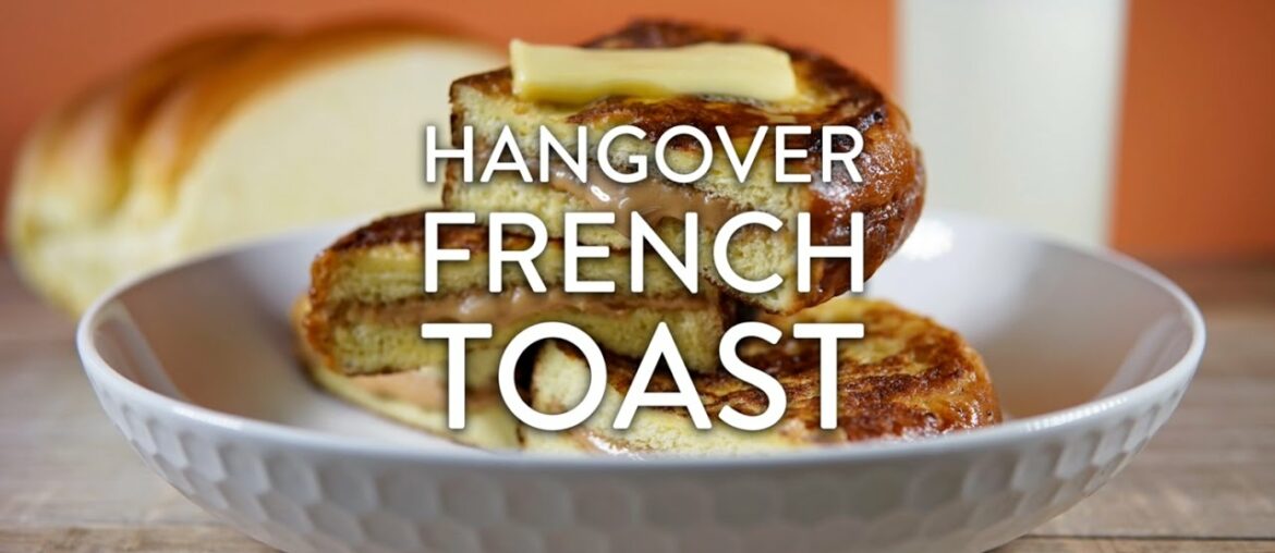 Hong Kong Style French Toast (Perfect for Hangovers!) Video Recipe by Broke and Cooking