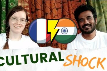 How we faced CULTURAL SHOCK in FRANCE & in INDIA | Indian Mixed Couple | English Français తెలుగు