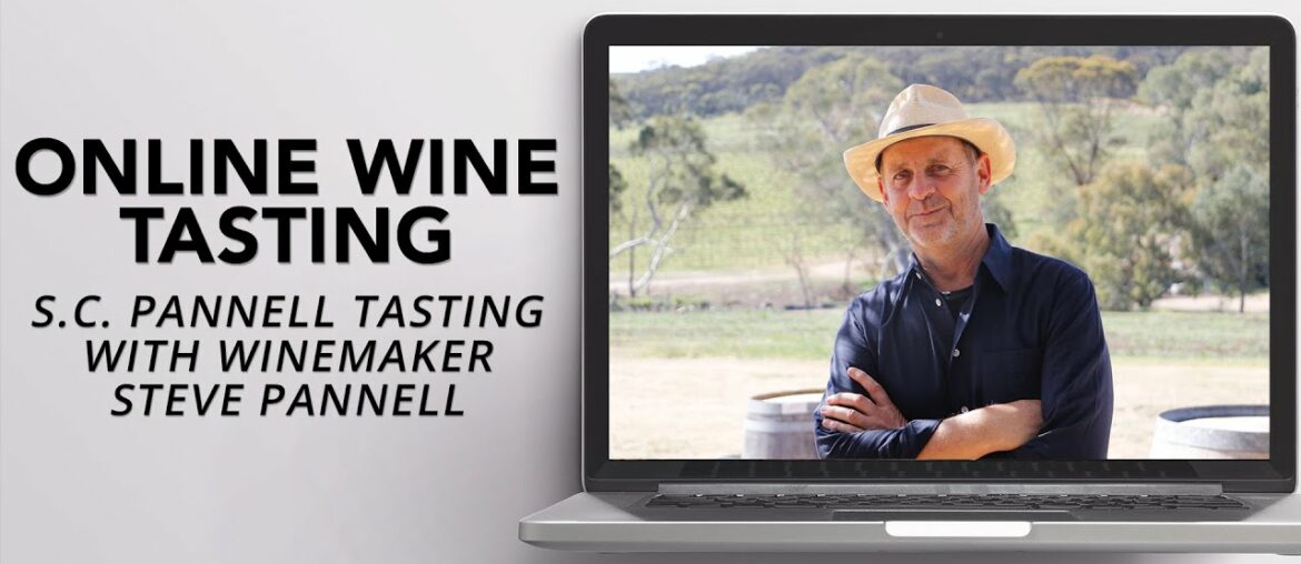 Online Tasting - SC Pannell Tasting with Winemaker Steve Pannell