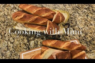 Homemade French Bread recipe / Recette de pain baguettes facile / طريقة عمل الخبز الفرنسي او الباكيط