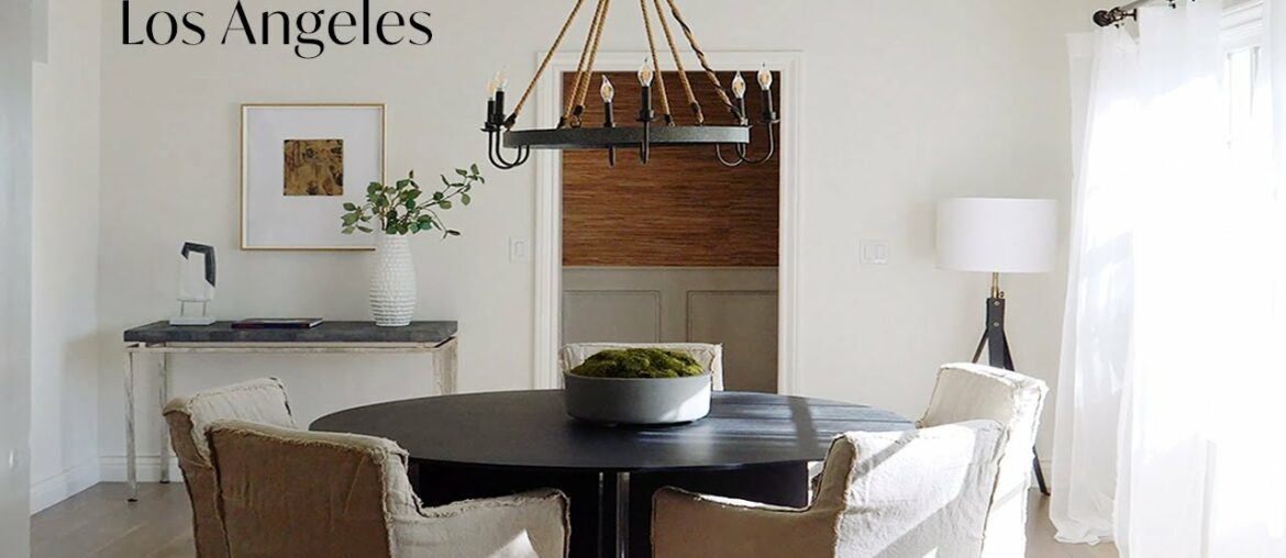 Stunning interior design on this cozy family home in Los Angeles Stunning interior design on this cozy family home in Los Angeles