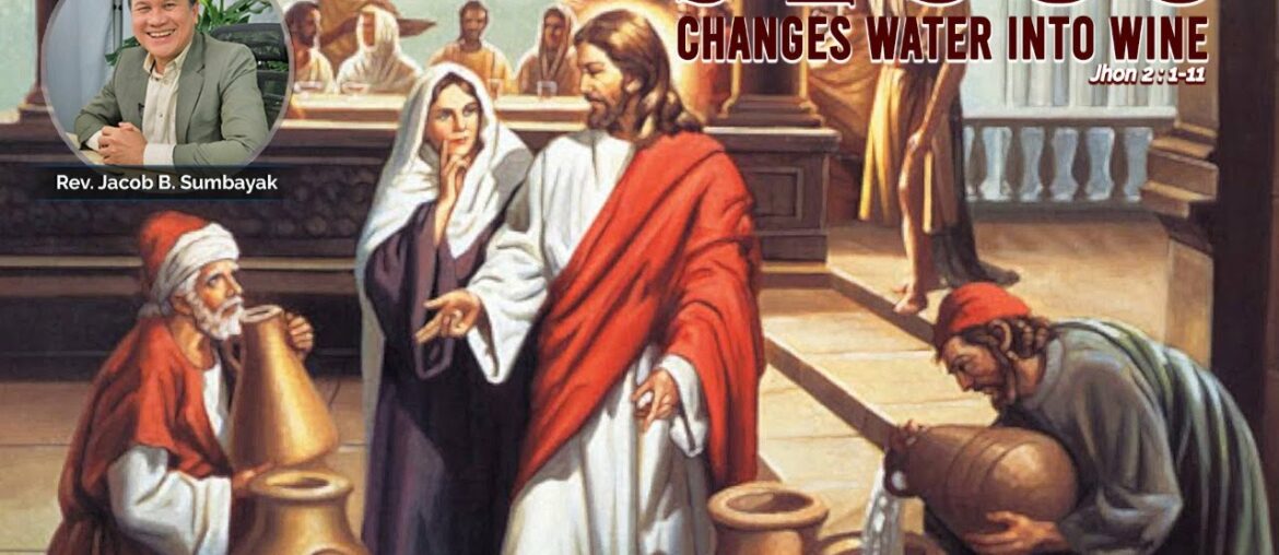 Jesus Changes Water Into Wine, John 2:1-11, July 13, 2020 (English subtitle available)