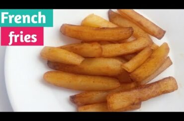 Simple french fries recipe 😋! How to make french fries! Finger chips recipe! Crispy french fries!