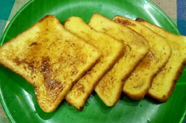 How to make French toast | French toast | French toast recipe in tamil | with English subtitles