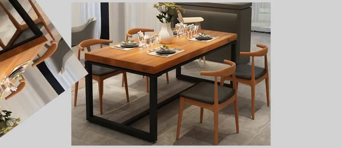 ☑Nordic solid wood negotiation dining table desk reception table long t ☑Nordic solid wood negotiation dining table desk reception table long t