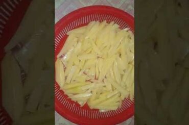 Crispy french fries recipe | McDonald's french fries recipe | potato chips | tiffin box recipe |