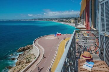 Sea Views Forever From This Apartment For Sale in Nice France