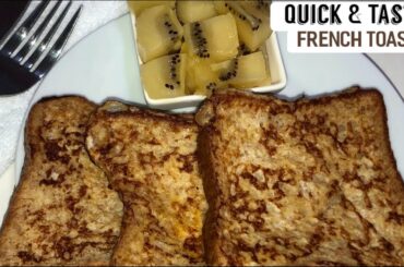 Quick & Easy French Toast Recipe in Telugu // Tasty FRENCH TOAST // Kids favourite ఫ్రెంచ్ టోస్ట్